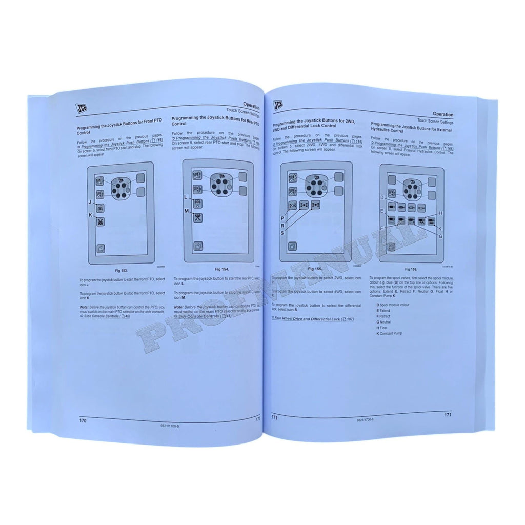 JCB 3200 XTRA 3230 XTRA Fastrac Operators Manual 9821_1700