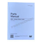 Caterpillar Cat 903D Compact Wheel Loader Parts Catalog Manual M0090809