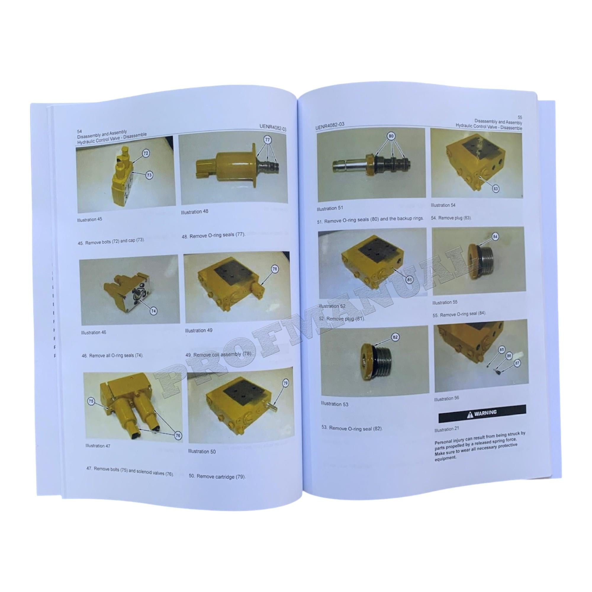Caterpillar D6N Track Tractor Machine SYSTEM Manual Disassembly Assem UENR4082