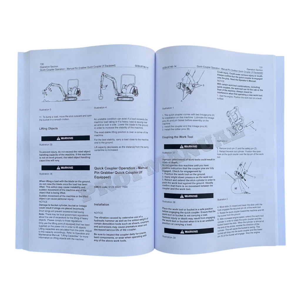 Manual del operador de la miniexcavadora hidráulica Caterpillar 303.5E CR 304E CR
