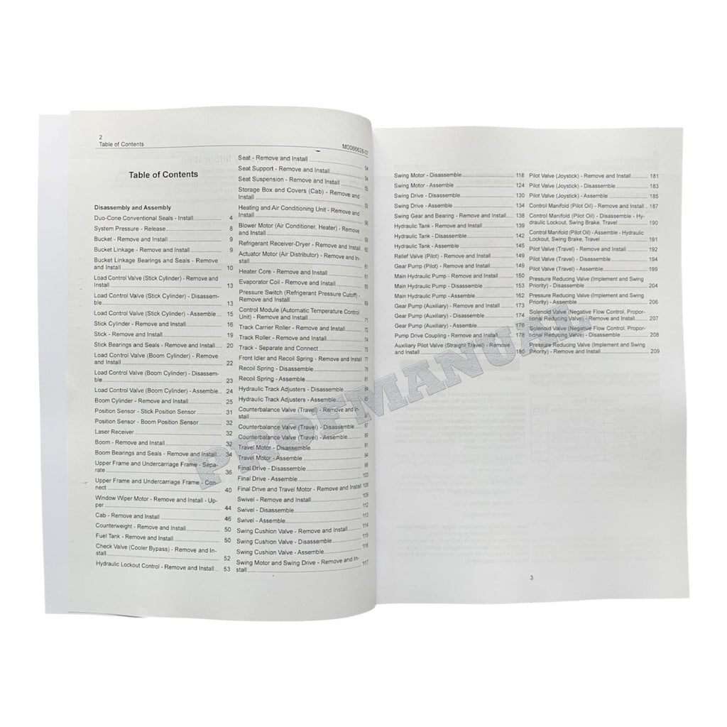 Caterpillar Cat 320F 323F EXCAVATOR Machine SYSTEM Disassembly Assembly Manual