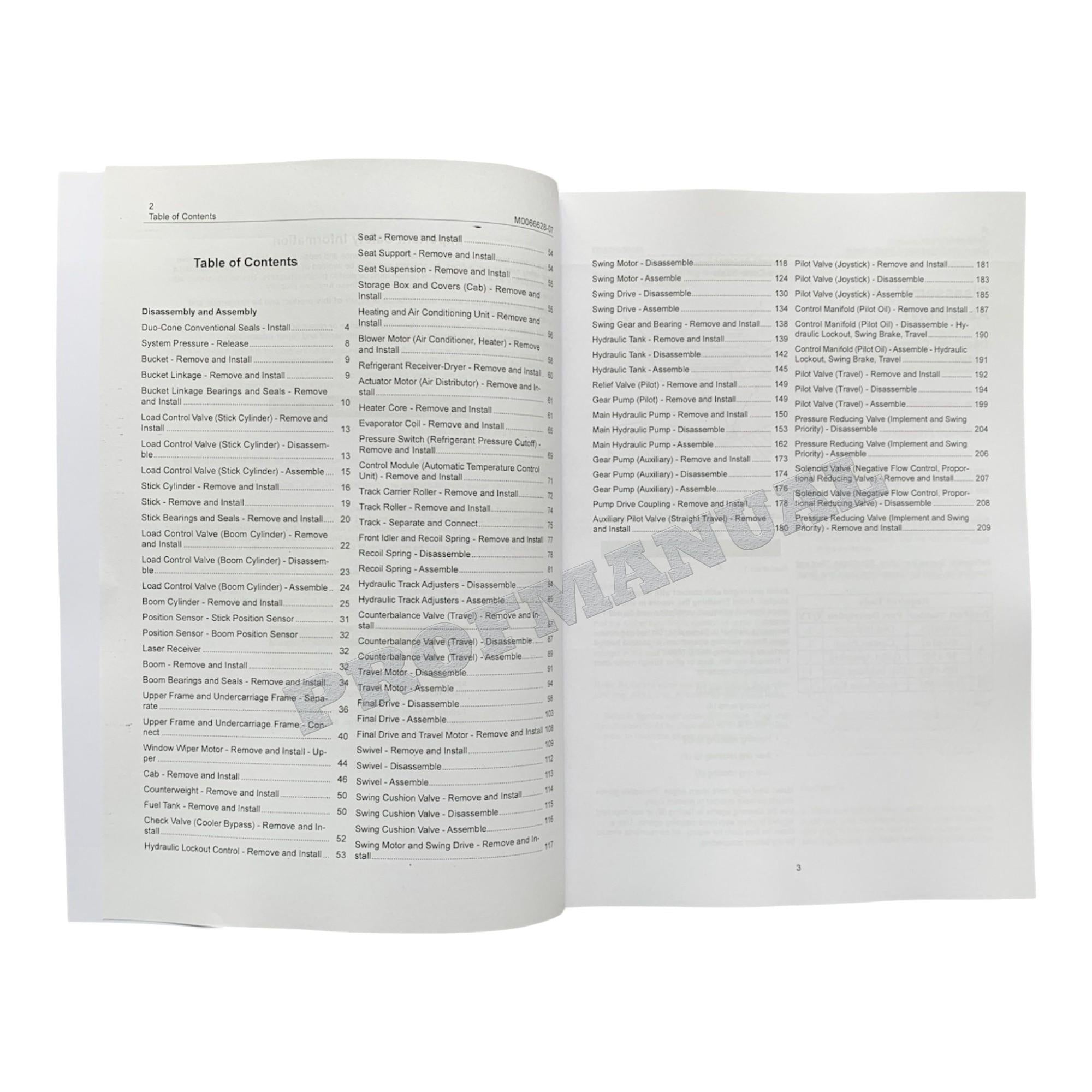 Caterpillar Cat 320F 323F EXCAVATOR Machine SYSTEM Disassembly Assembly Manual