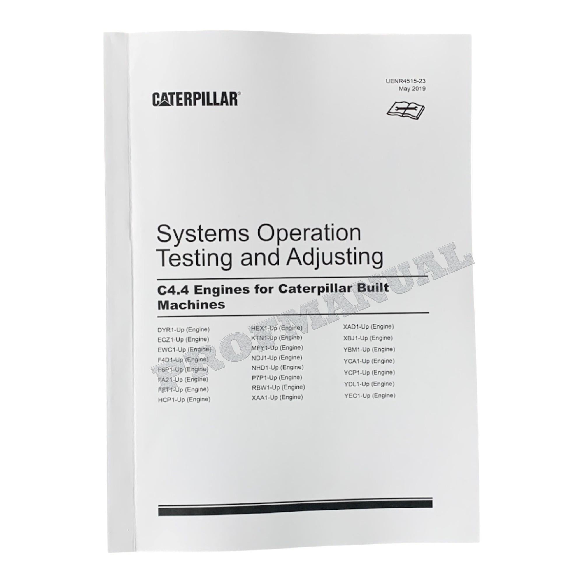 Caterpillar 323F SA EXCAVATOR Full Service Manual SN FA21-UP *Send serial number