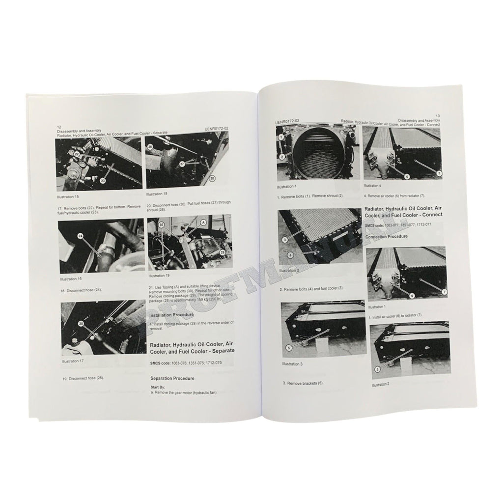 Caterpillar C3.4B Engine Full Service Manual S.N/ NSL1-UP *Send serial#