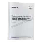 Caterpillar CB-44B VIBRATORY COMPACTOR Full Service Manual *Send serial number