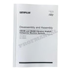 Caterpillar Cat CB44B CB46B Compactor Disassembly Assembly Service Manual
