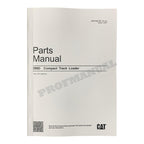 Caterpillar Cat 299D Compact Track Loader Parts Catalog Manual SEBP5952