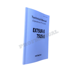 HITACHI EX75UR-5 EX75US-5 EXCAVATOR SERVICE MANUAL TO197E00