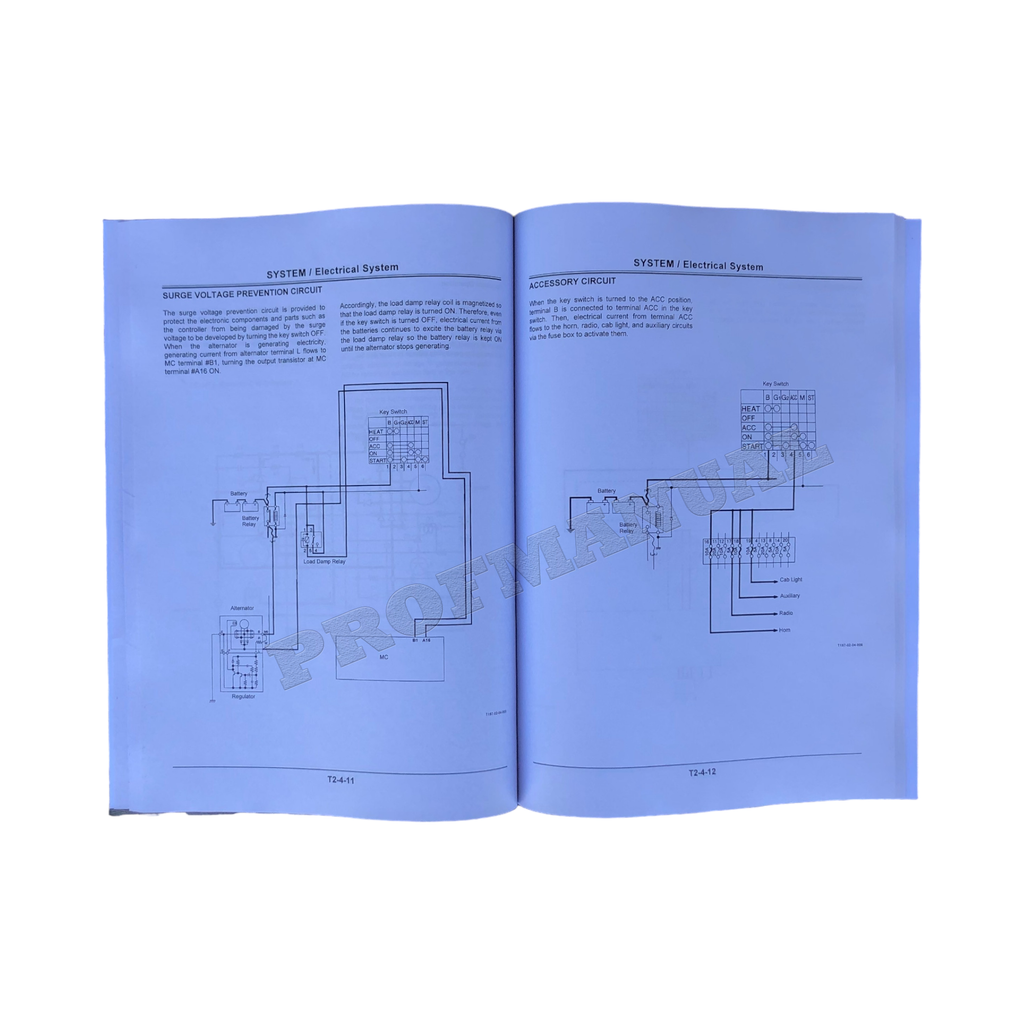 HITACHI EX75UR-5 EX75US-5 EXCAVATOR SERVICE MANUAL TO197E00