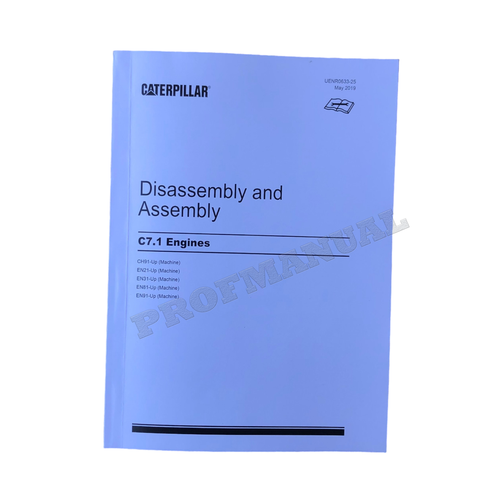 Manual de servicio de desmontaje y montaje del motor Caterpillar C7.1