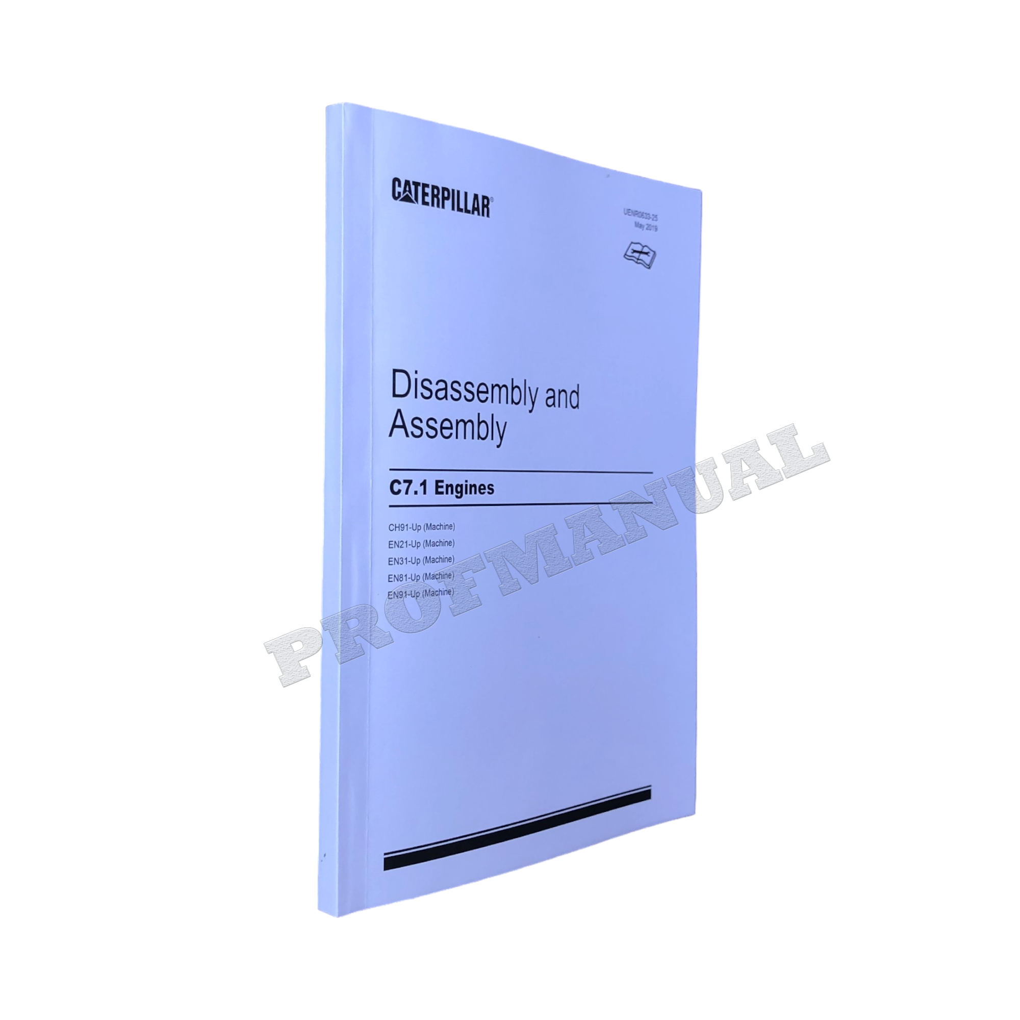Manual de servicio de desmontaje y montaje del motor Caterpillar C7.1
