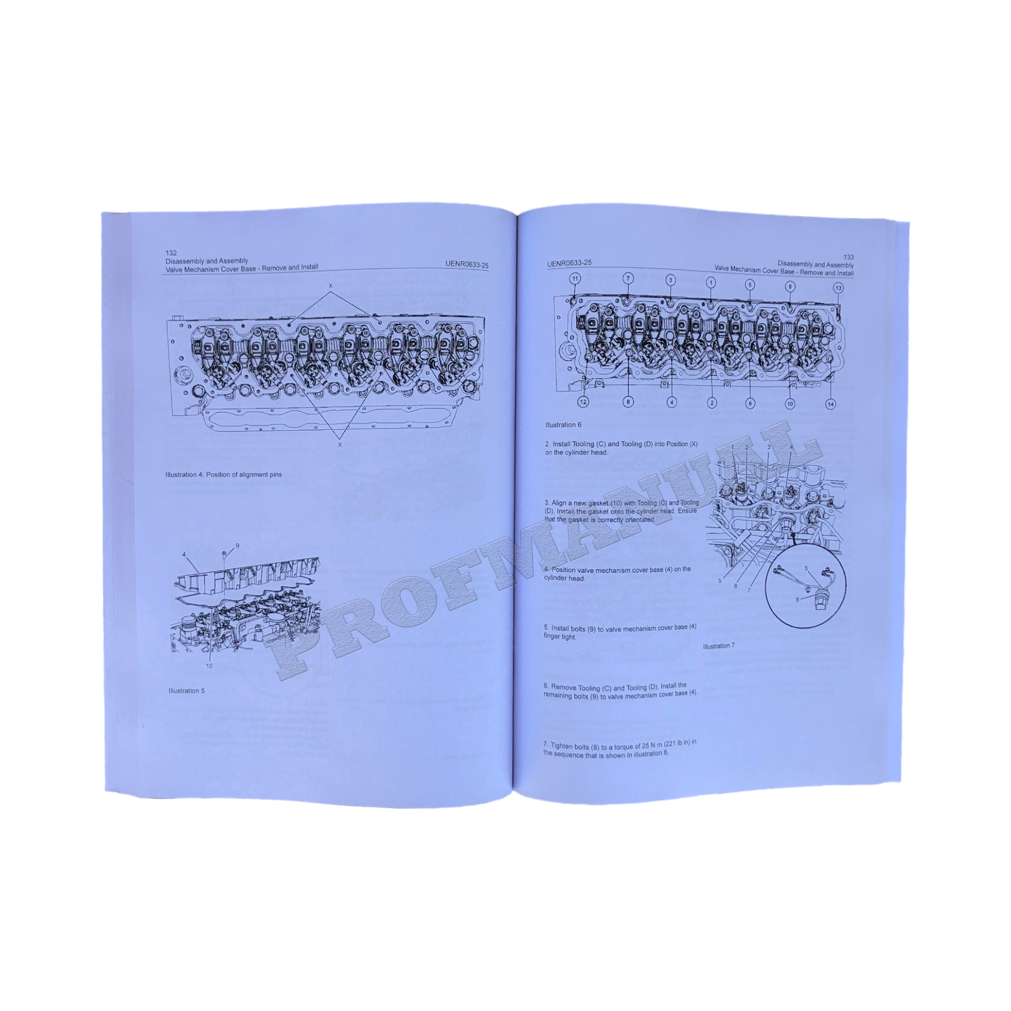 Manual de servicio de desmontaje y montaje del motor Caterpillar C7.1