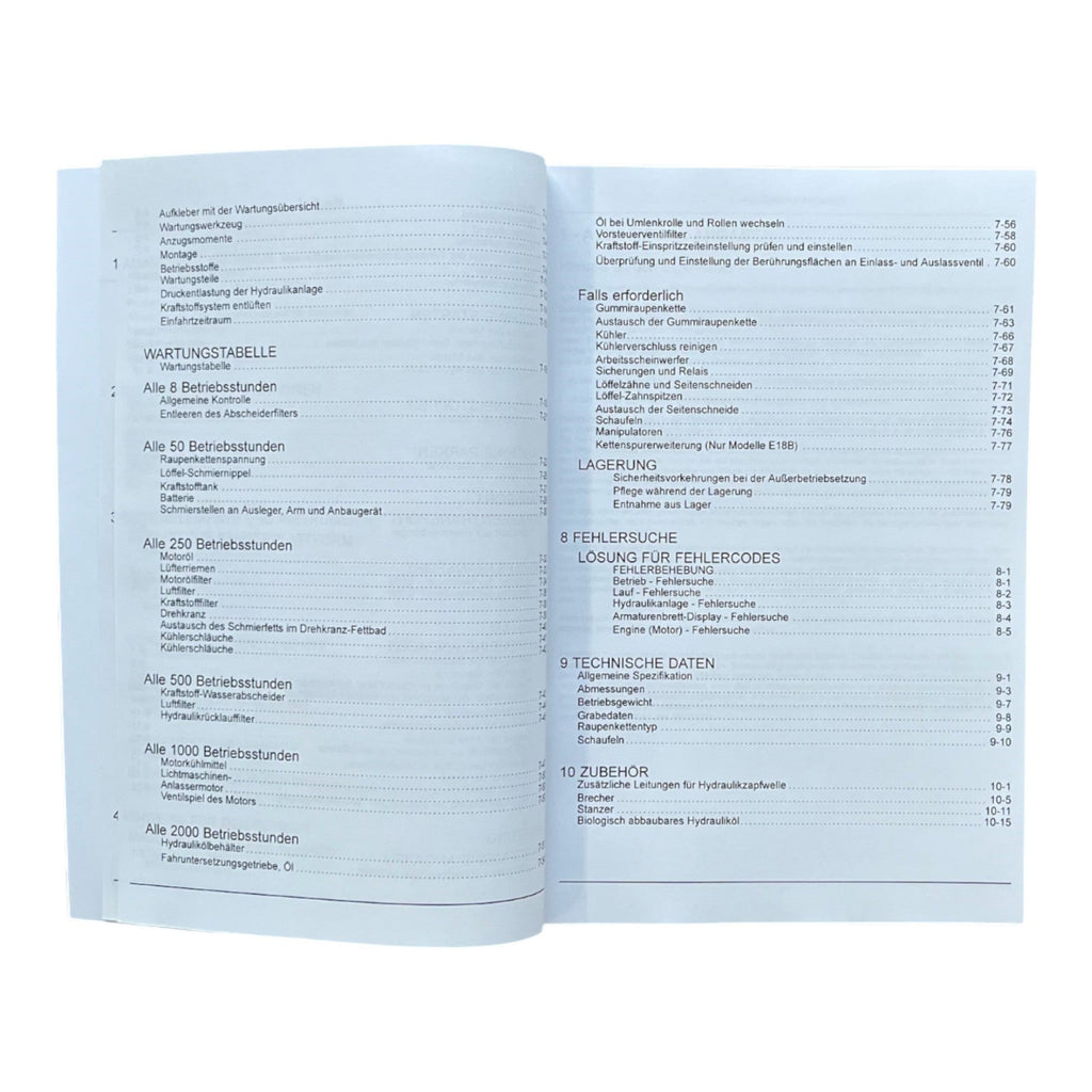 New Holland E16B E18B Bagger Betriebsanleitung 47883510