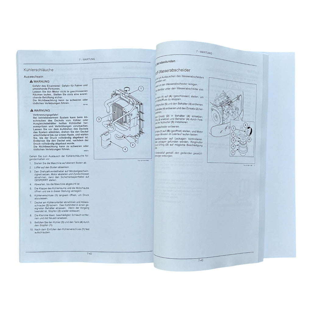 New Holland E16B E18B Bagger Betriebsanleitung 47883510