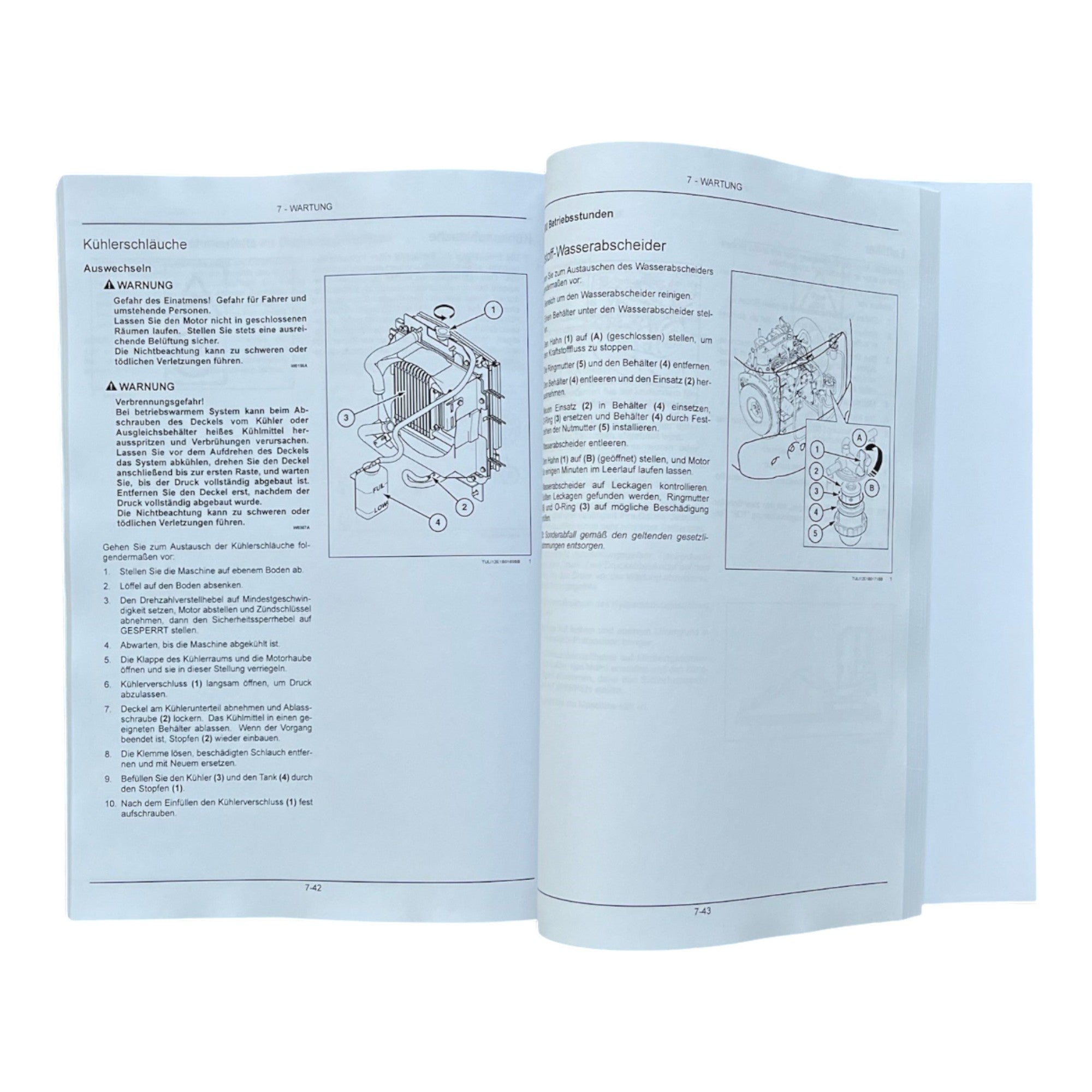 New Holland E16B E18B Bagger Betriebsanleitung 47883510