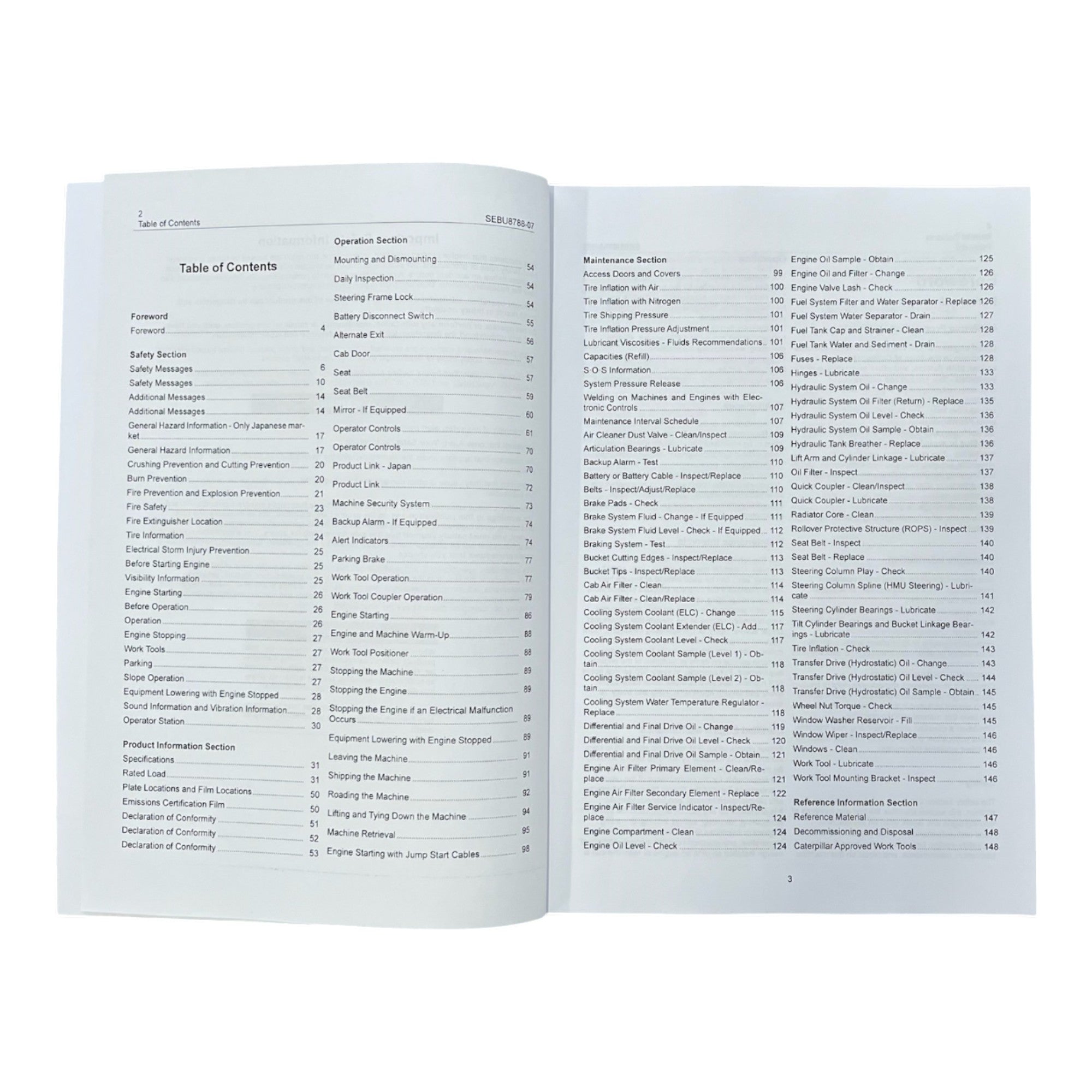 Caterpillar 906H2 907H2 908H2 Compact Wheel loader Operators Maintenance Manual