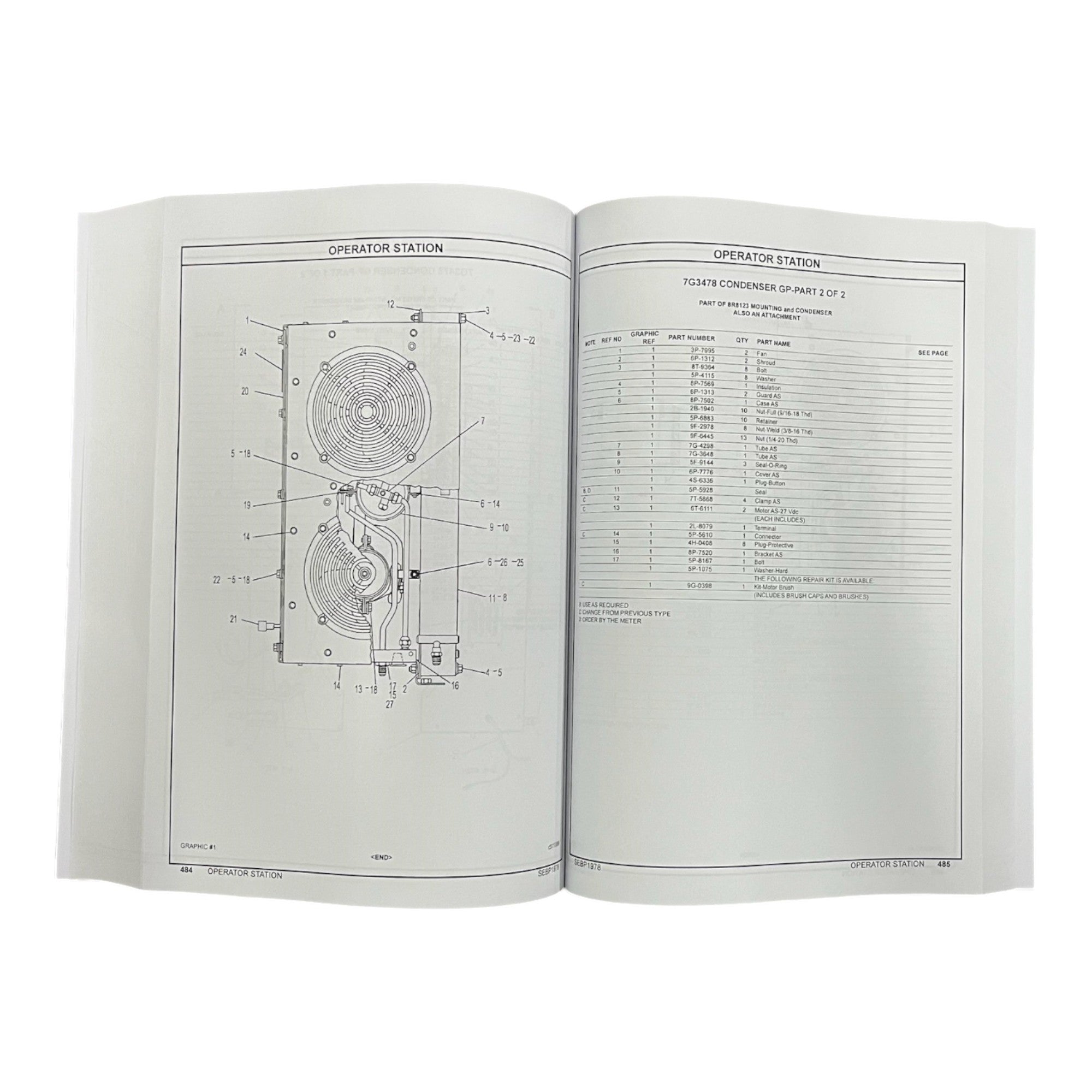 Caterpillar Cat 231D 231D LC Excavator Parts Catalog Manual
