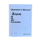HITACHI ZAXIS ZX 16 18 25 EXCAVATOR OPERATORS MANUAL