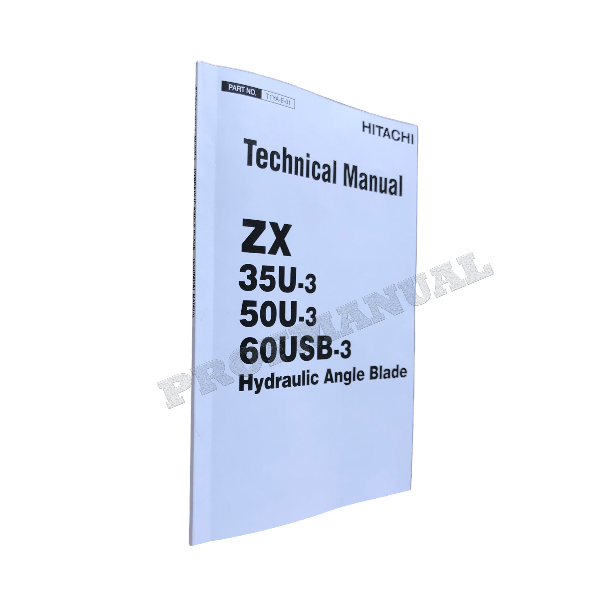 HITACHI ZAXIS 50U-3 60USB-3 EXCAVATOR Angle Blade SERVICE MANUAL