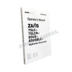 HITACHI ZAXIS ZX 85USB-3 EXCAVATOR OPERATORS MANUAL