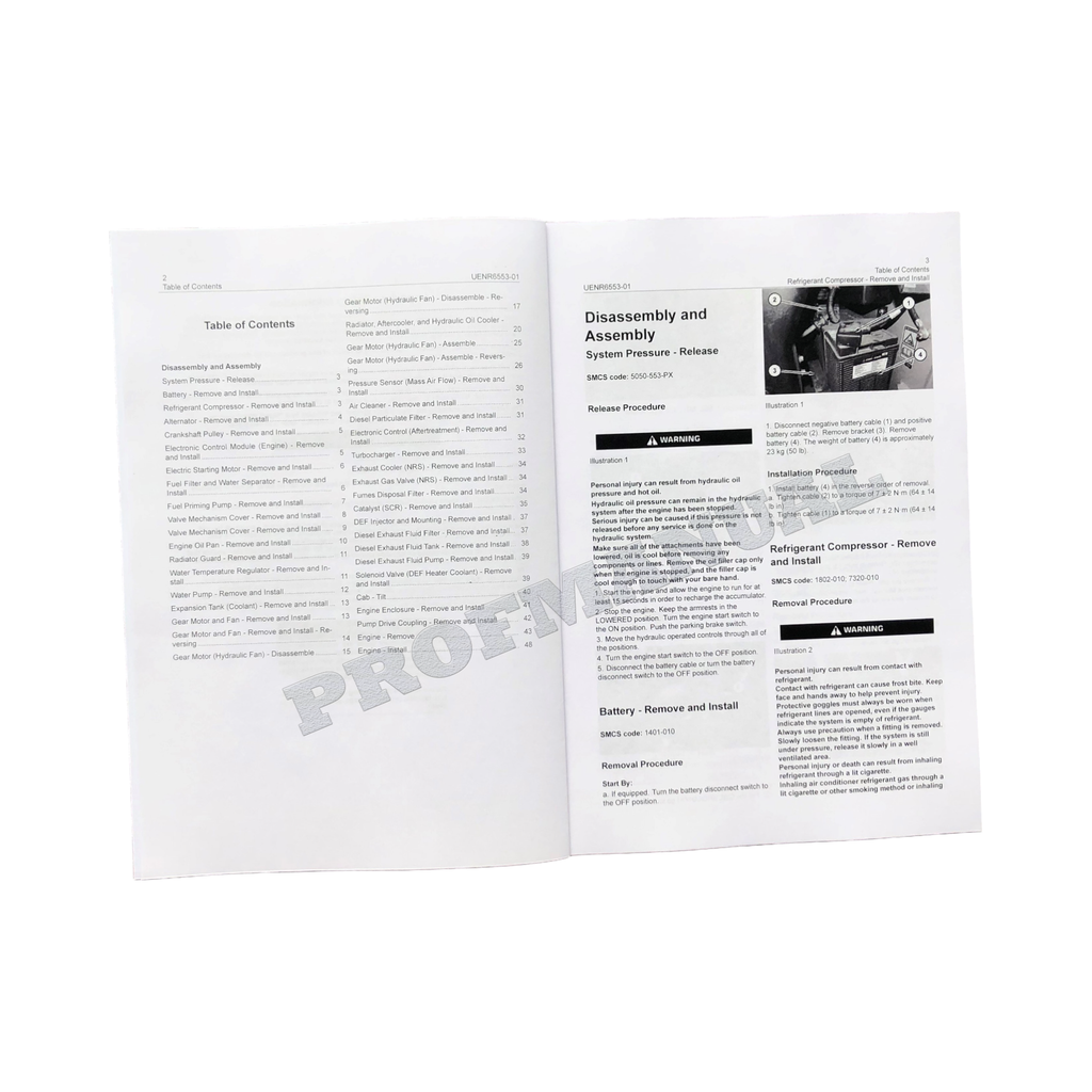 Manual de servicio del motor del cargador Caterpillar 299D2 297D2 272D2 Desmontaje Montaje
