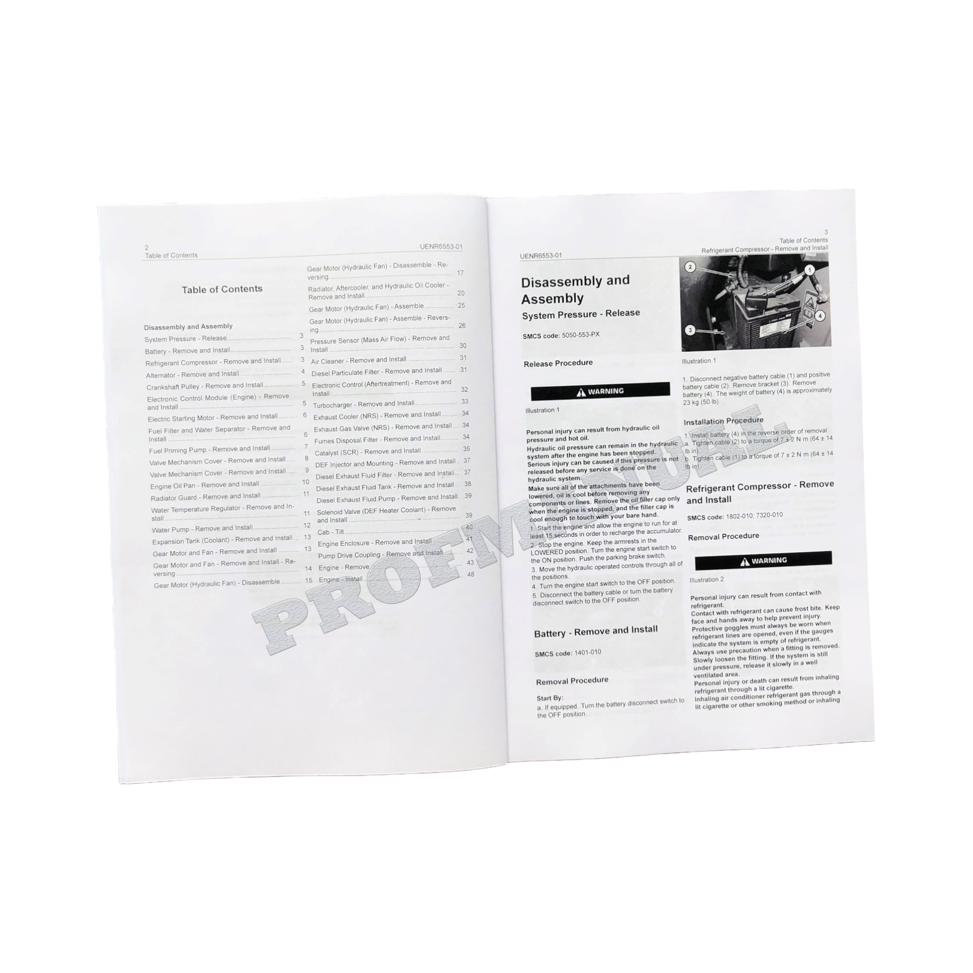 Manual de servicio del motor del cargador Caterpillar 299D2 297D2 272D2 Desmontaje Montaje