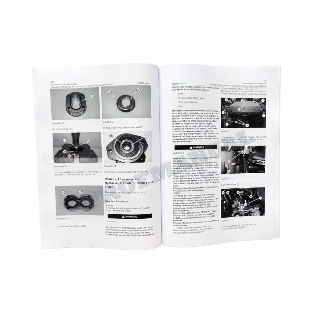 Manual de servicio del motor del cargador Caterpillar 299D2 297D2 272D2 Desmontaje Montaje