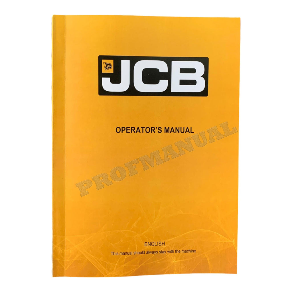 JCB 506B 506C 508C 506C HL Telescopic Handler Operators Manual