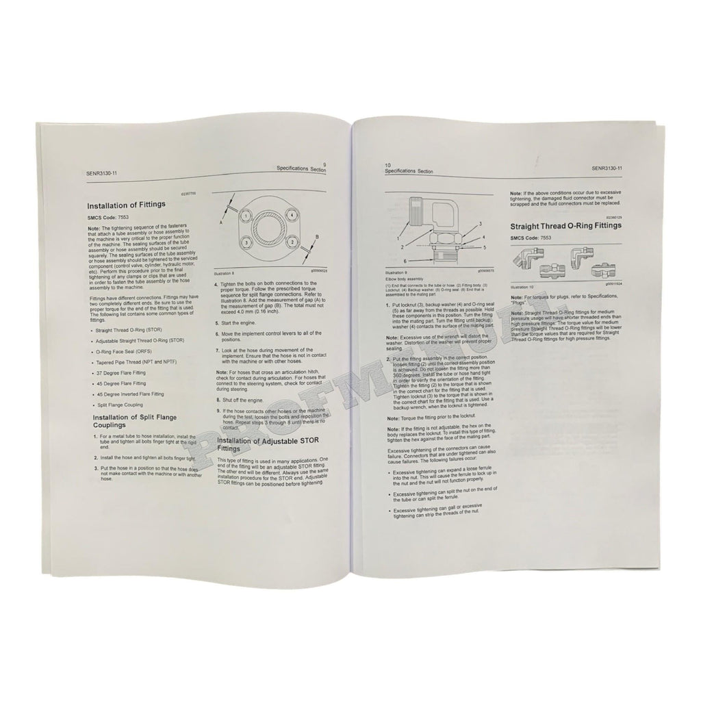 Caterpillar Torque Specification Service Manual SENR3130-20