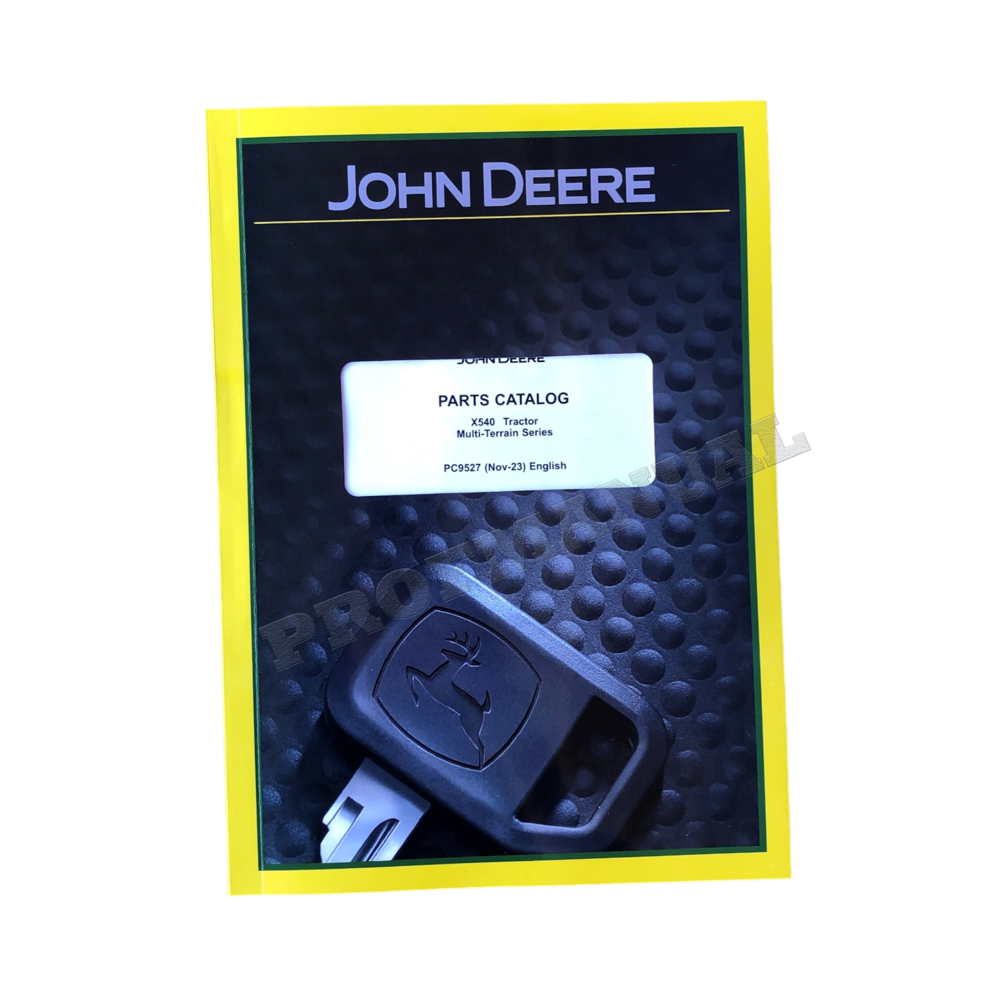 CATÁLOGO DE PIEZAS DEL TRACTOR JOHN DEERE X540 MANUAL + ¡BONIFICACIÓN! 