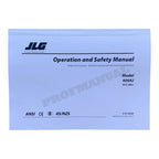 JLG 600AJ Boom Lift Maintenance Operation Operators Manual 31215030