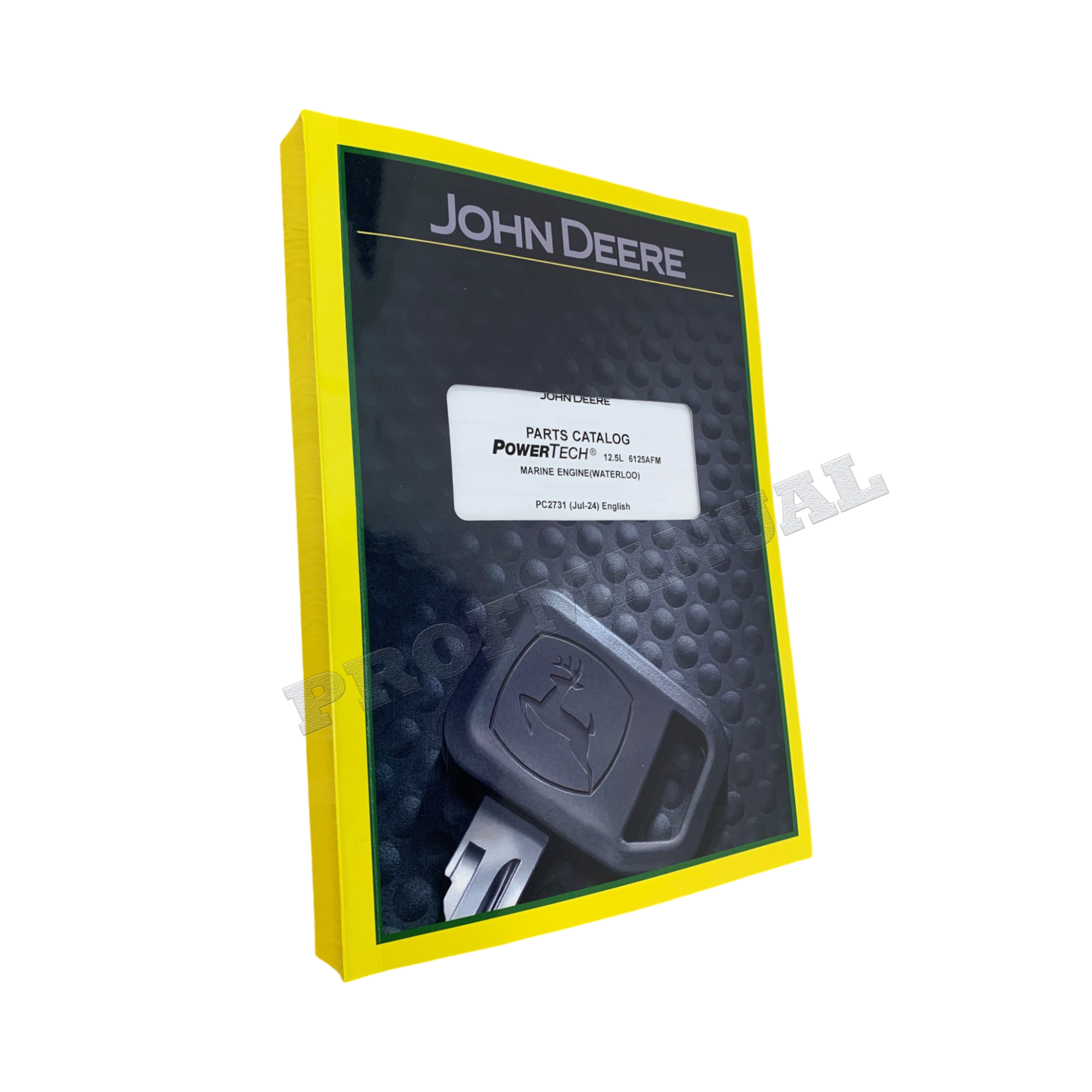 John Deere PowerTech 12.5L 6125AFM01 Marine Engine  Parts Catalog Manual