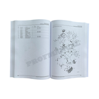 Bobcat E20 Excavator Parts Catalog Manual B3BL11001-