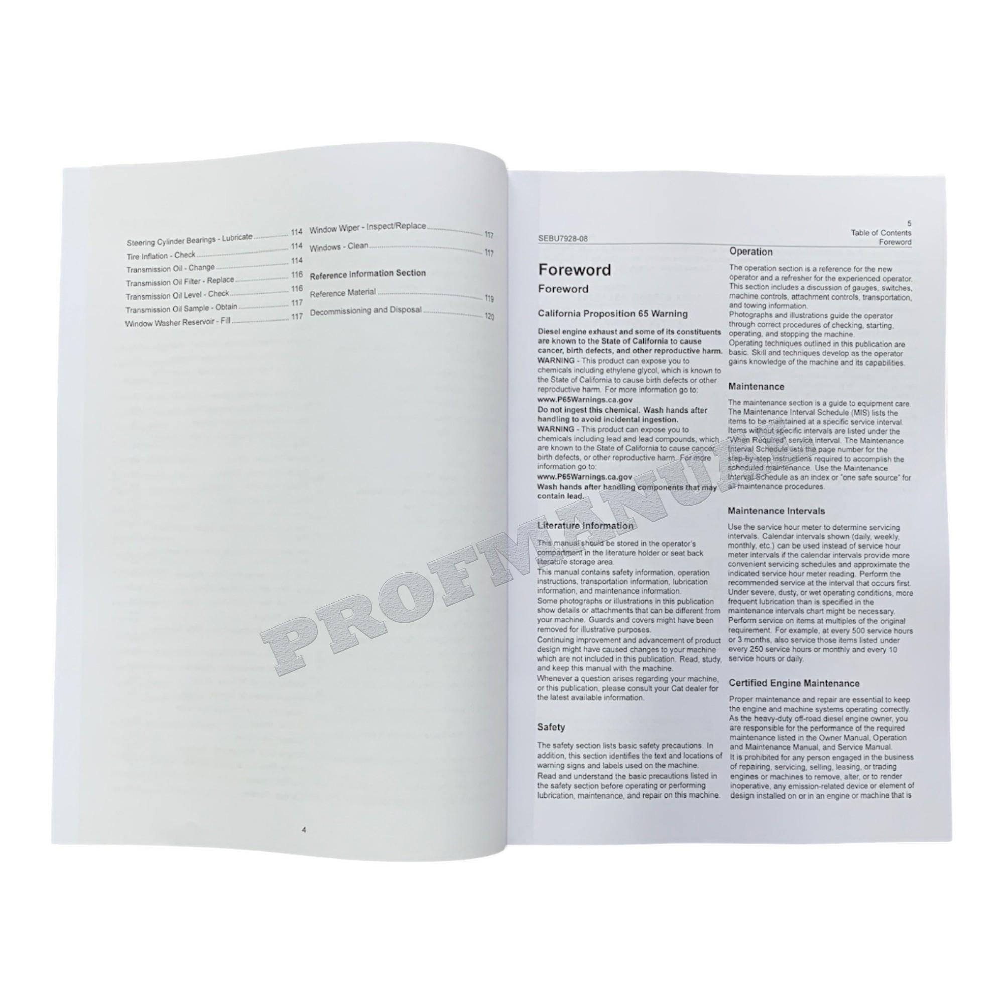 Manual de mantenimiento del operador de la topadora Caterpillar 814F, 815F y 816F Serie 2
