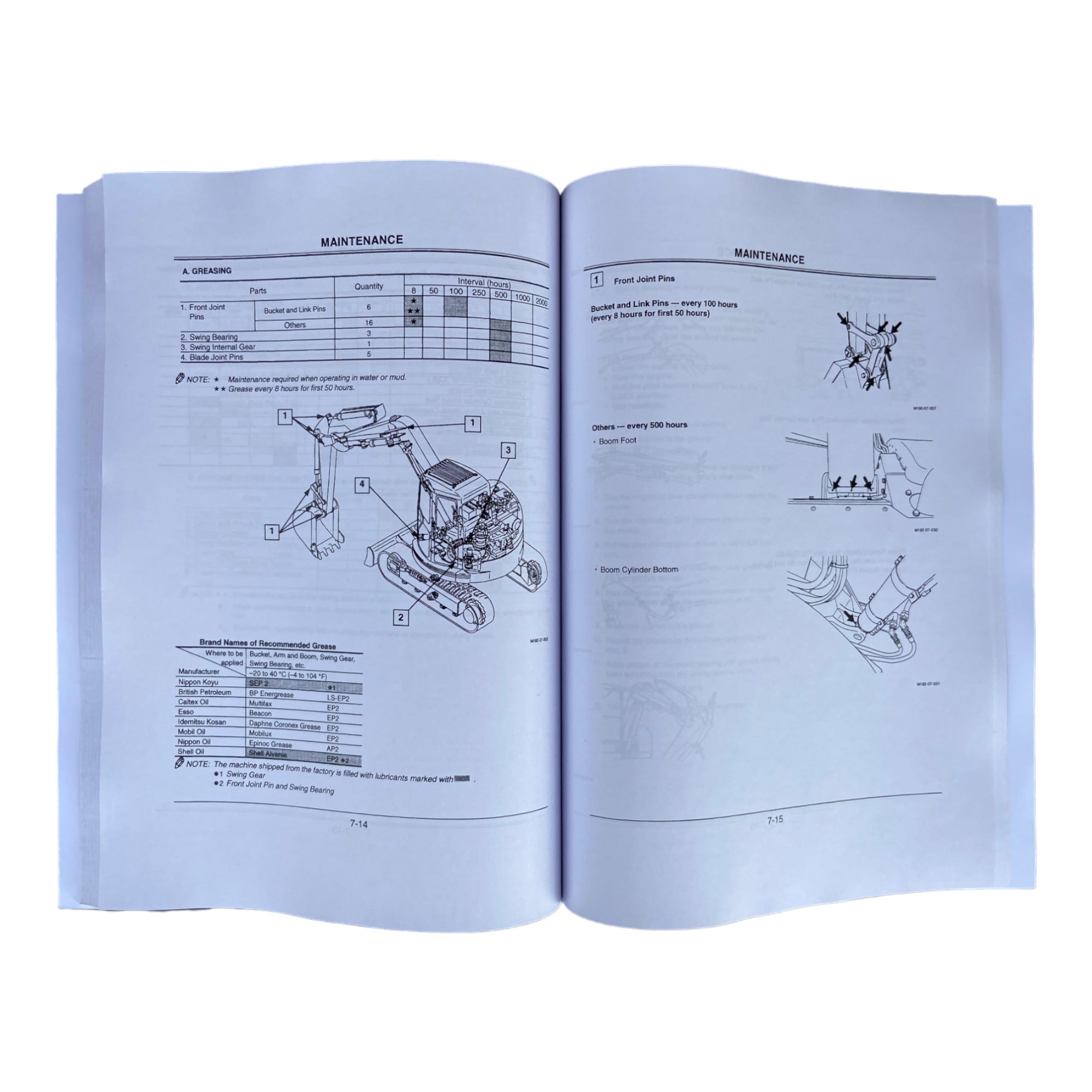 HITACHI EX75UR-3 EXCAVATOR OPERATORS MANUAL #2