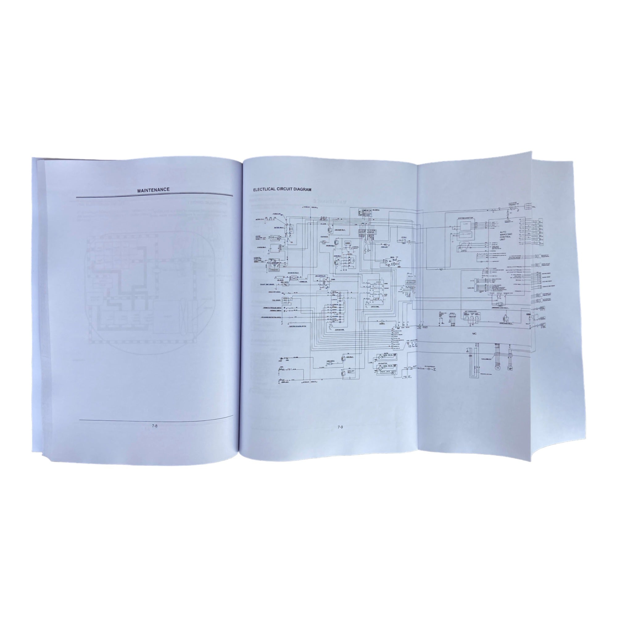 HITACHI EX75UR-3 EXCAVATOR OPERATORS MANUAL #2