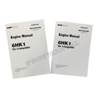 Manual de servicio completo del motor Hitachi 6HK1 Tier 4 North America con esquemas