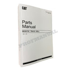 Caterpillar Cat MD5075C TRACK DRILL Parts Catalog Manual