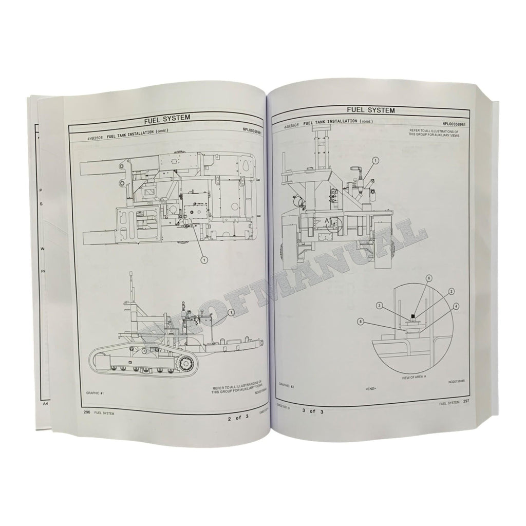 Caterpillar Cat MD5075C TRACK DRILL Parts Catalog Manual