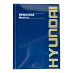 Manual de mantenimiento del operador de la excavadora sobre cadenas Hyundai R55-9