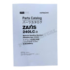 HITACHI ZAXIS ZX240LC-3 Handling 12.5m Excavator Parts catalog manual P1V1-OP2-2