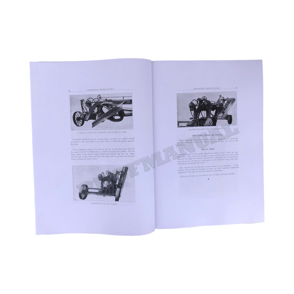 Manual de mantenimiento del operador de la motoniveladora Caterpillar 66