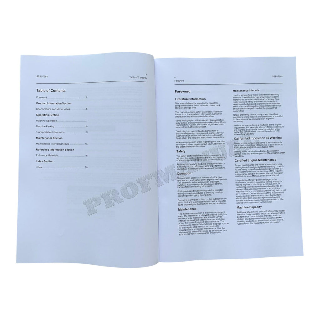 Manual de mantenimiento del operador del minicargador Caterpillar 216B 226B 232B SUPPL