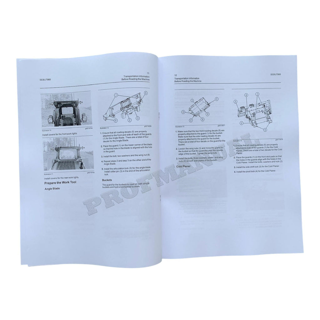 Manual de mantenimiento del operador del minicargador Caterpillar 216B 226B 232B SUPPL