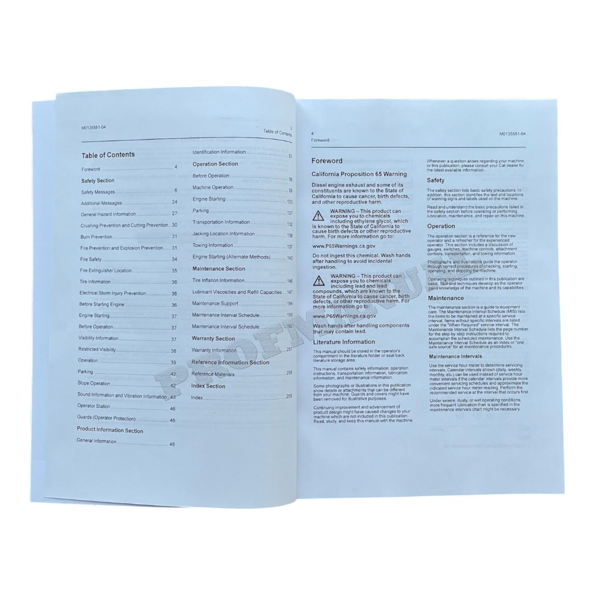 Caterpillar Cat 777 Off Highway Truck Operators Maintenance Manual M0135581