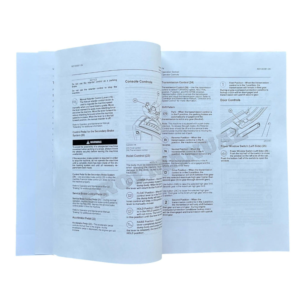 Caterpillar Cat 777 Off Highway Truck Operators Maintenance Manual M0135581
