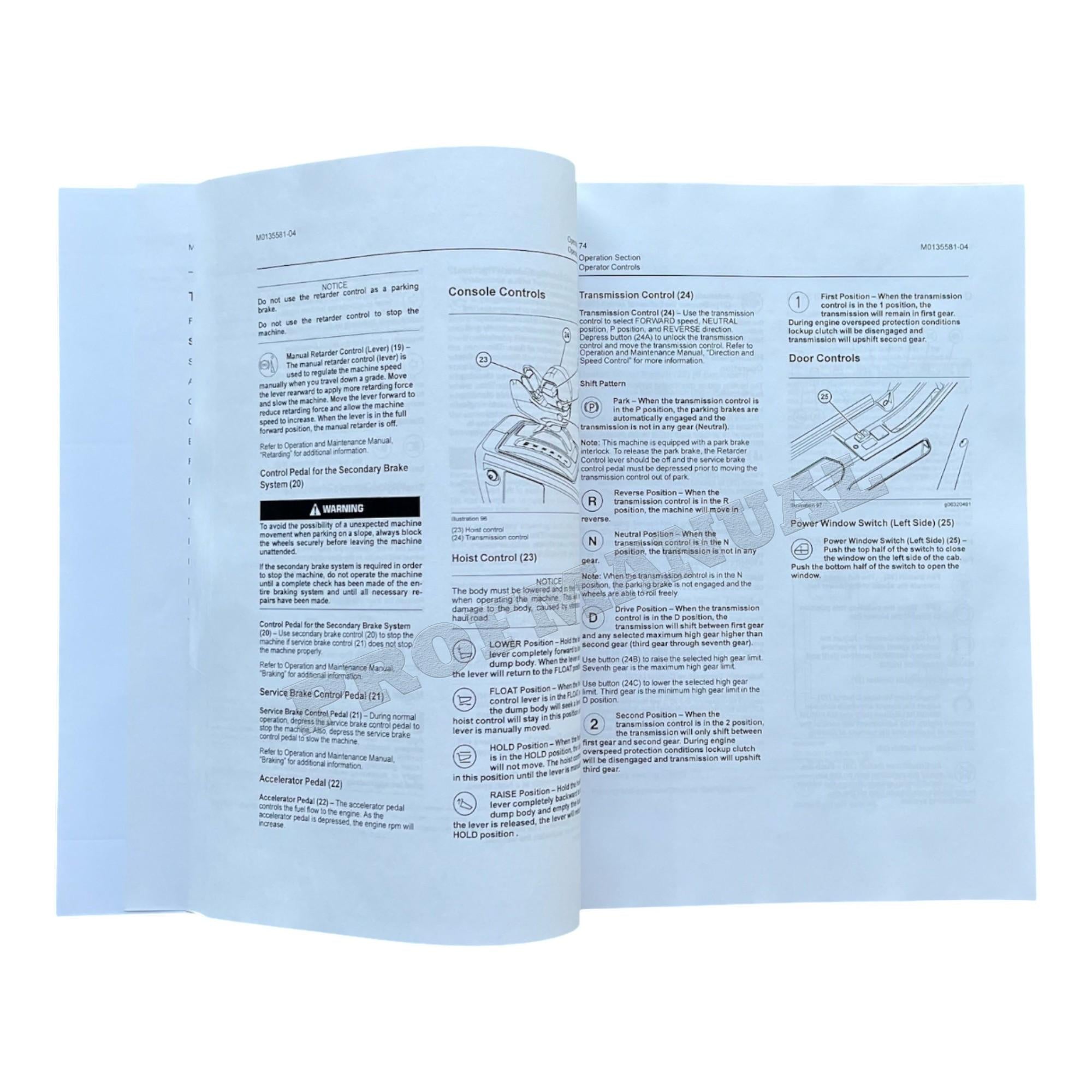 Caterpillar Cat 777 Off Highway Truck Operators Maintenance Manual M0135581