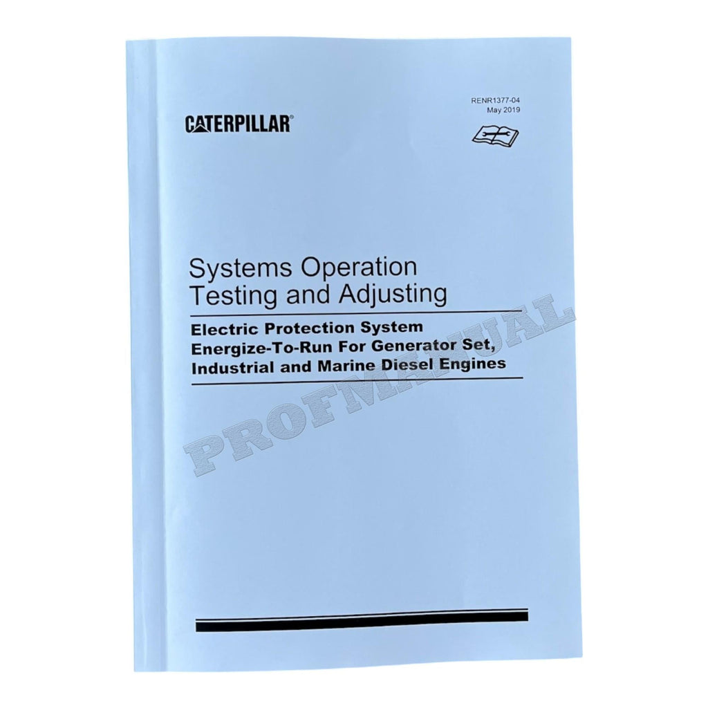 Caterpillar 3408C 3412C Industrial Engine Full Service Manual