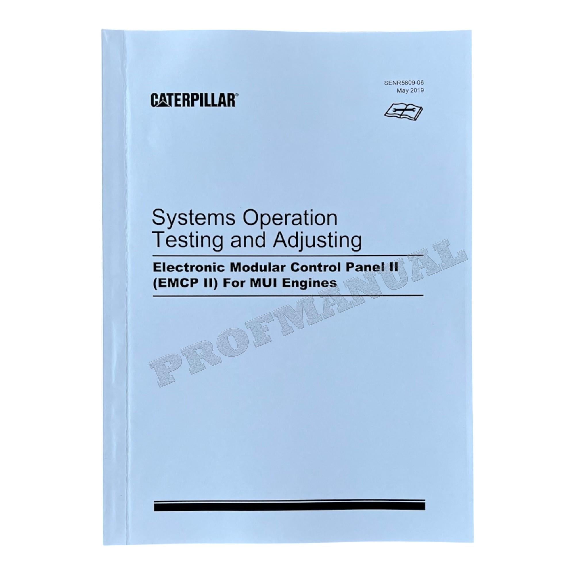 Caterpillar 3408C 3412C Industrial Engine Full Service Manual