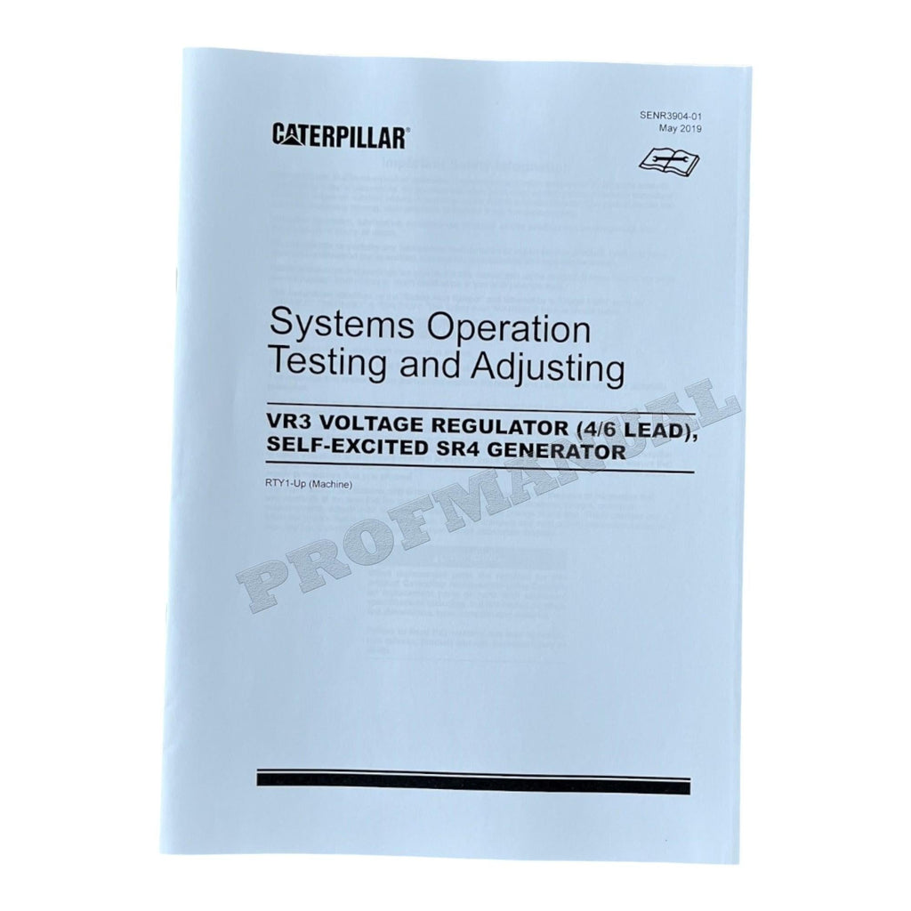 Caterpillar 3408C 3412C Industrial Engine Full Service Manual